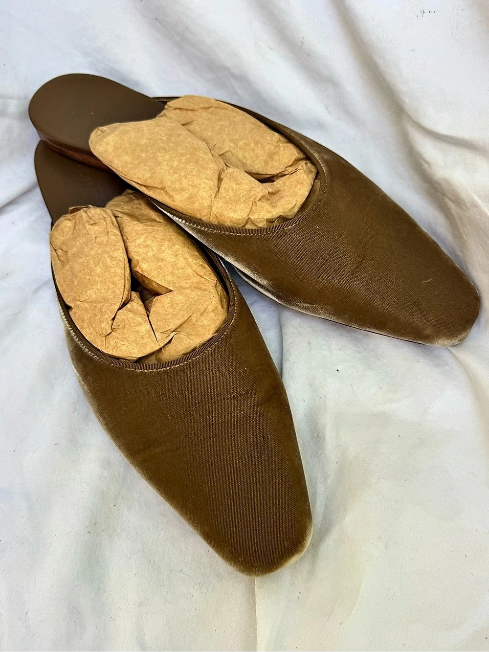 Dôen Callie Mule Brown Pointed-Toe Mules